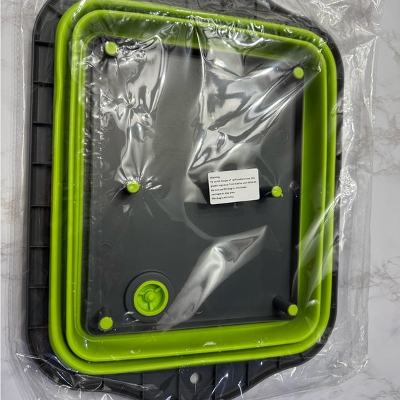 Collapsible Cutting Board Drain Basket, Portable Multi-Function Chopping Board - Picture 2 of 10